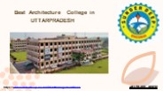 Best Architecture College in UTTARPRADESH