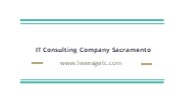 Leverage ITC - IT Consulting Company Sacramento