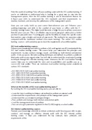 iso training malaysia