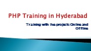 PHP Training in Hyderabad