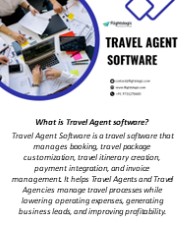 Travel Agent Software