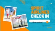 spirit airlines check in