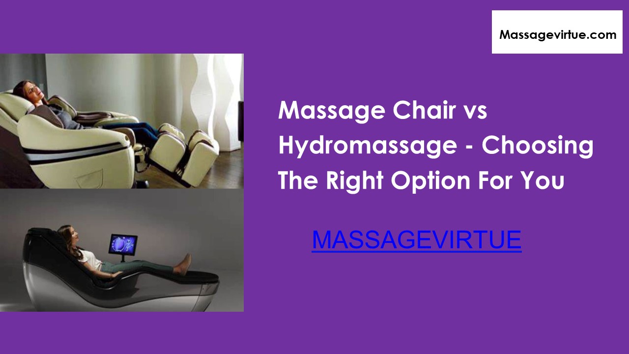 PPT Massage chair vs Hydromassage Chair PowerPoint presentation