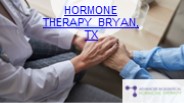 Hormone Therapy Bryan, Tx - AB Hormone Therapy
