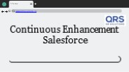 Continuous Enhancement Salesforce | QR Solutions Pvt Ltd