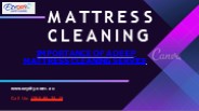 Importance of A deep mattress cleaning service