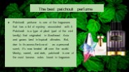 The best patchouli perfume