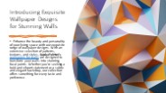 Stunning Wallpaper Designs