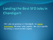 Landing the Best SEO Jobs in Chandigarh