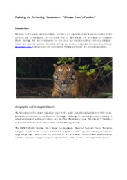 SUNDARBAN TOUR