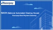 NACH - Razorpay