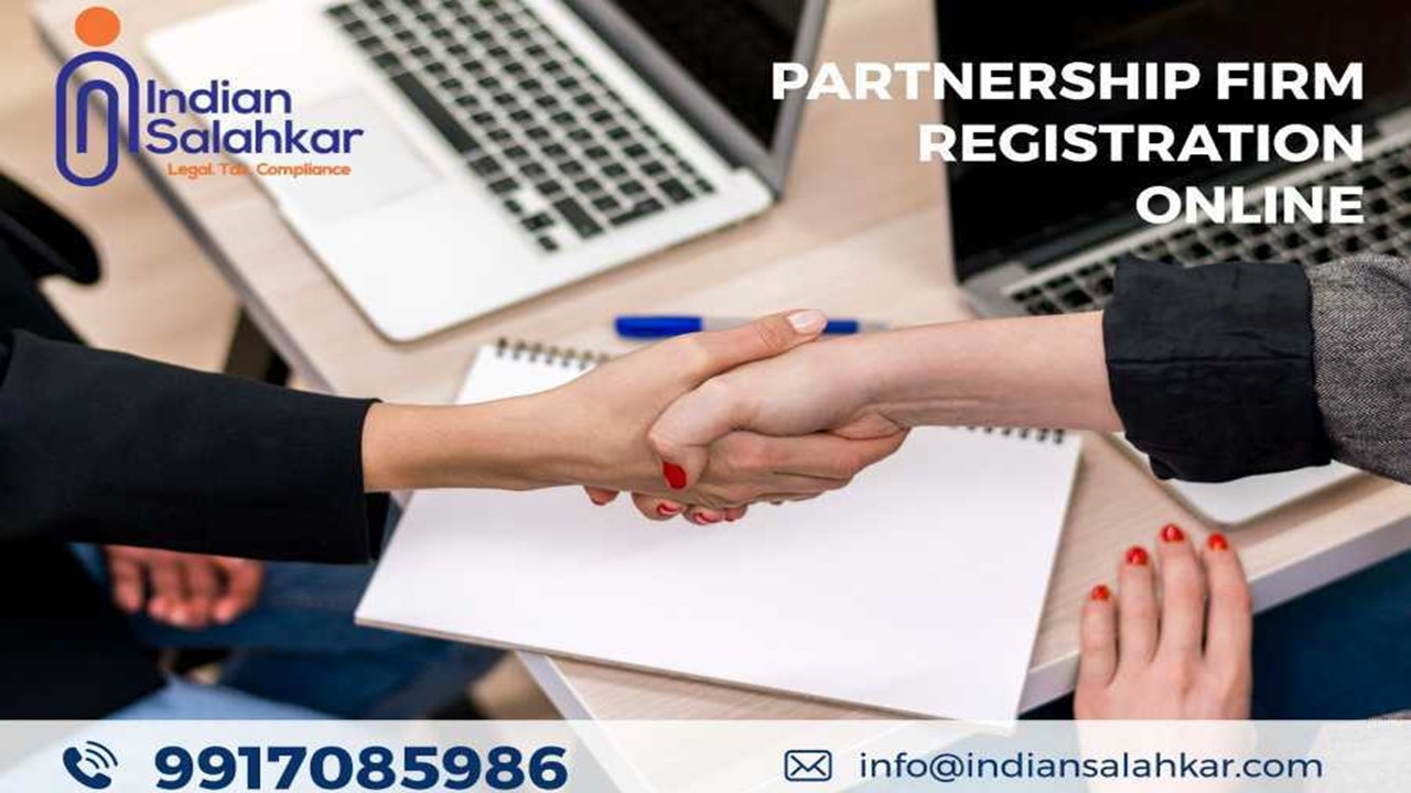 Partnership firm registration online