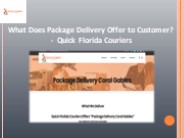 Package Delivery Coral Gables