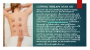 cupping therapy near me