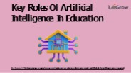 key roles of artificial intelligence in education