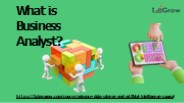 what is business analyst.pptx