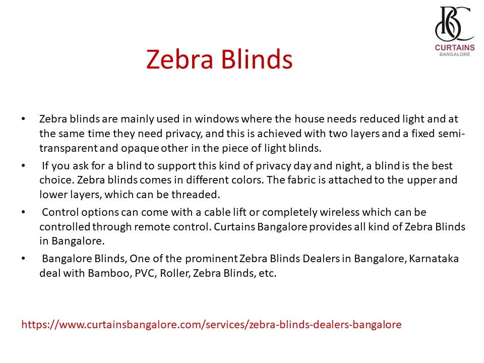 Zebra Blinds in Bangalore-Zebra Blinds Dealers in Bangalore