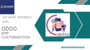 Get more Efficiency with Odoo ERP customization