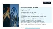 CAD Services Provider - Steel Construction Detailing