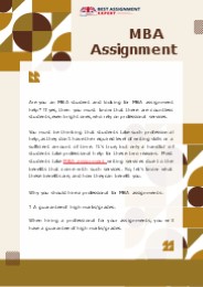 Why you should hire an MBA assignment professional
