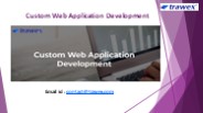 Custom Web Application Development