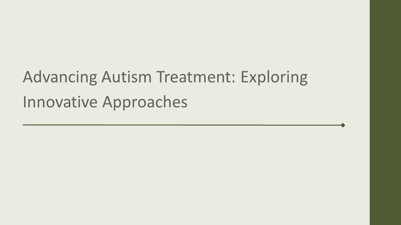 autism treatment approaches