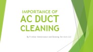 AC Duct Cleaning