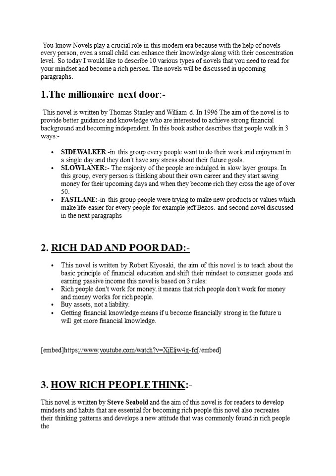 tiop1- novels to become rich