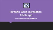 Kitchen Wrap Installation Edinburgh - Kitchen Wrapper
