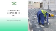 Landscaping Companies In UAE