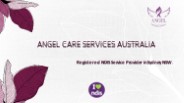 Angel Care Australia | NDIS Service Provider Schofields NSW