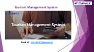 Tourism Management System