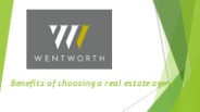 Benefits of choosing a real estate agent