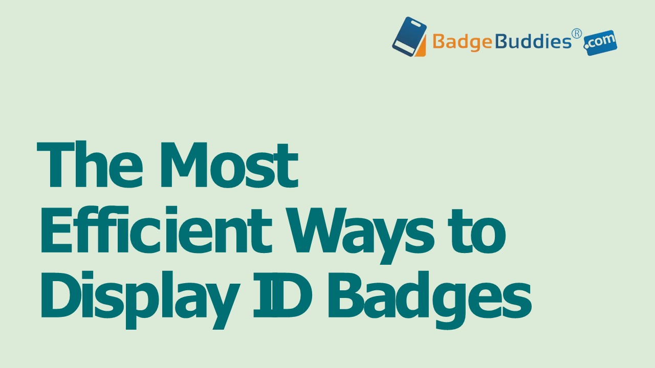 Efficient Display of Badges: Custom Solutions by BadgeBuddies