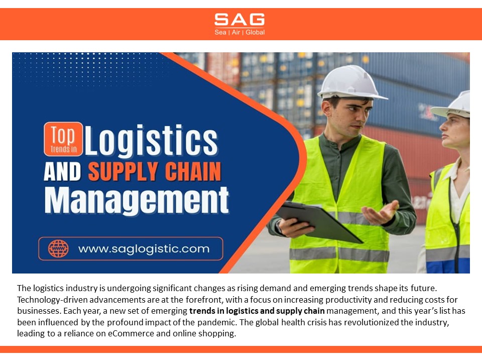 Top Trends in Logistics and Supply Chain Management