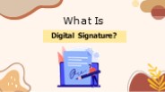 What is Digital Signature?