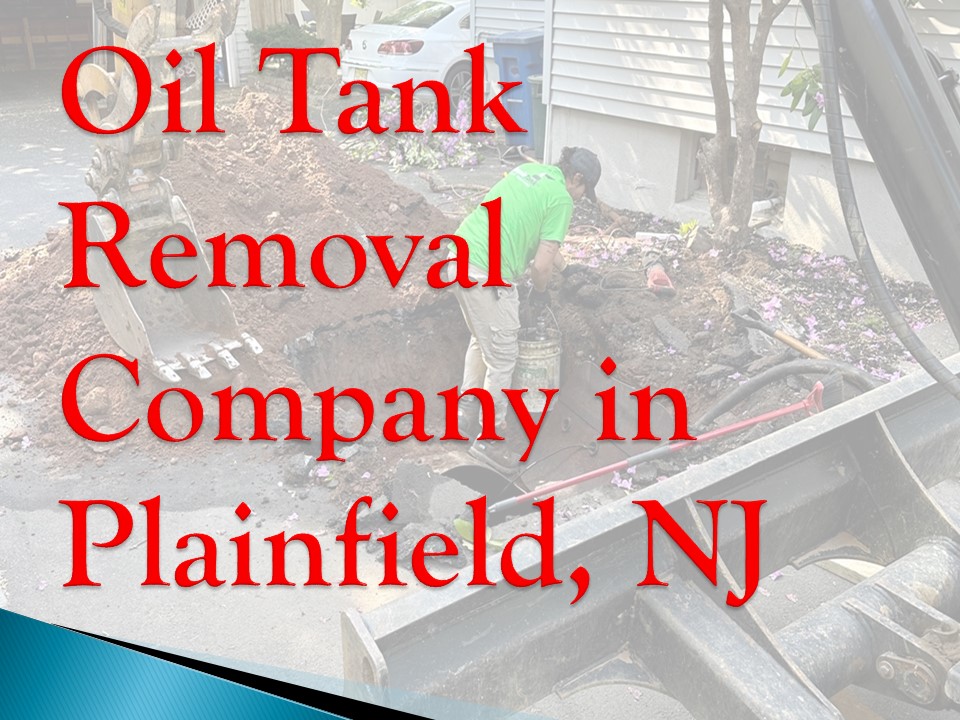 Oil Tank Removal Company in Plainfield, NJ