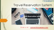 Travel Reservation System