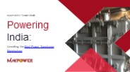 Powering India: Unveiling the Best Power Transformer Manufacturer