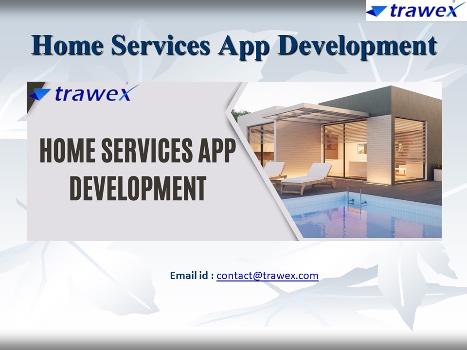 Home Services App Development