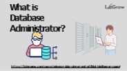 what is database administrator