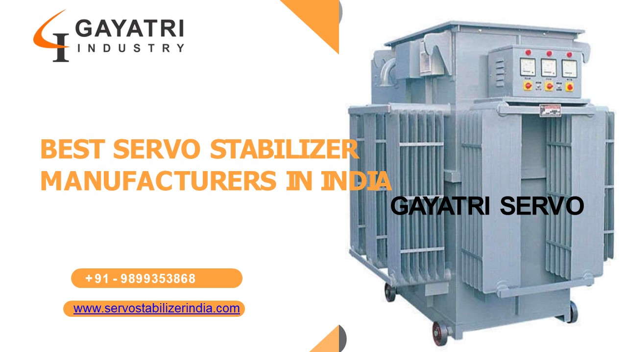 Best Servo Stabilizer Manufacturers in India