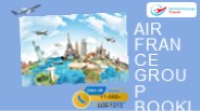 Air France Group Booking
