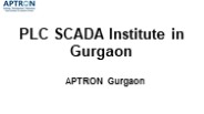 PLC SCADA Institute in Gurgaon