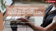Phd Research Proposal Mentoring Service - Phd Assistance