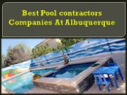Best Pool contractors Companies At Albuquerque