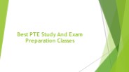 Best PTE Study And Exam Preparation Classes