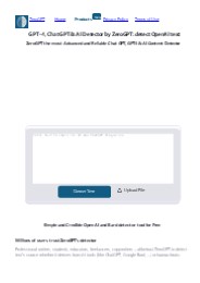 Chat gpt checker, AI content detector