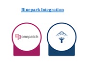 Bluepark Multi-Channel Integration | Ecommerce Software Solution | OnePatch