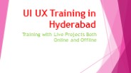 UI UX Design Training in Hyderabad
